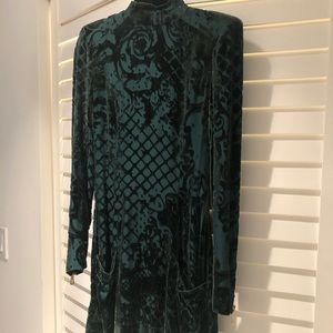 Green H&M Balmain Dress